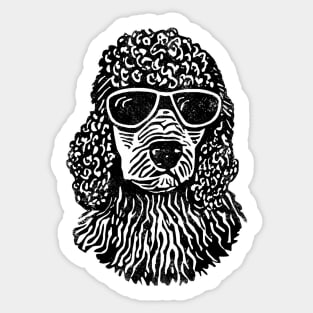 Poodle Sticker